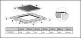 Technika Tgc9Ind-5 90Cm Induction Cooktop - Ex Display