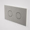 Caroma Invisi Series II Round Dual Flush Plate & Buttons Brushed Nickel 237088BN - Special Order