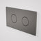 Caroma Invisi Series II Round Dual Flush Plate & Buttons Gunmetal 237088GM - Special Order