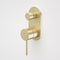 Caroma Liano II Bath/Shower Mixer with Diverter Brushed Brass 96366BB - Special Order