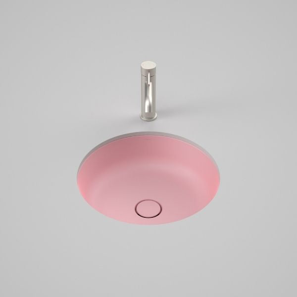 Caroma Liano II 440mm Round Under/Over Counter Basin – Matte Pink 852600MP - Special Order