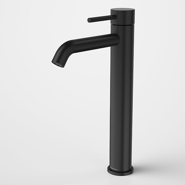 Caroma Liano II Low Lead Tower Basin Mixer Matte Black 96343B6AF - Special Order