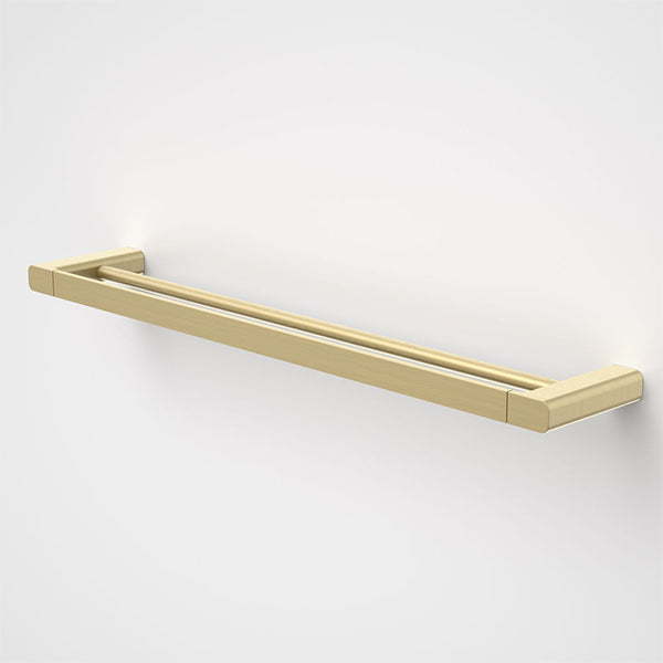 Caroma Luna Double Towel Rail Brushed Brass 99614BB 99615BB - Special Order