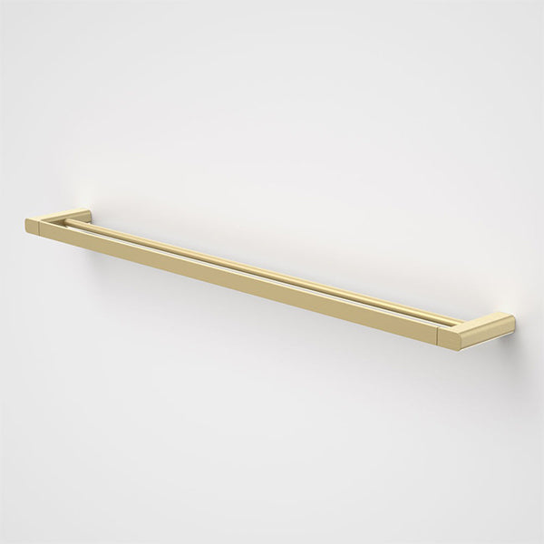Caroma Luna Double Towel Rail Brushed Brass 99614BB 99615BB - Special Order