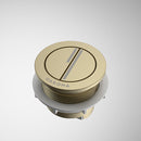 Caroma Luna Round Cistern Flush Button Brushed Brass 415028BB - Special Order