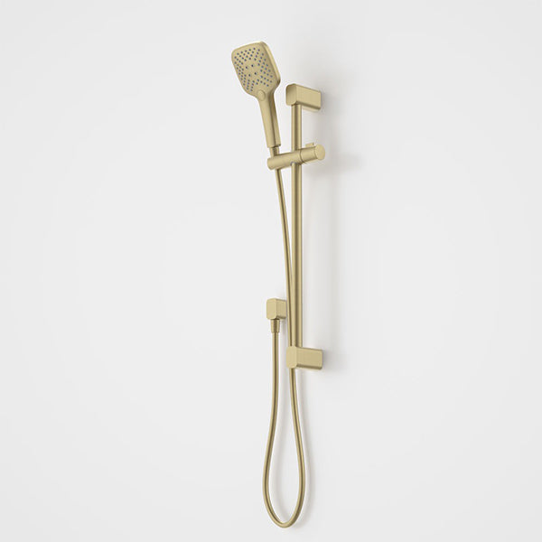 Caroma Luna Multifunctional Rail Shower Brushed Brass 90384BB4F - Special Order