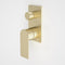 Caroma Urbane II Bath/Shower Mixer with Diverter Rectangle Brushed Brass 99657BB - Special Order