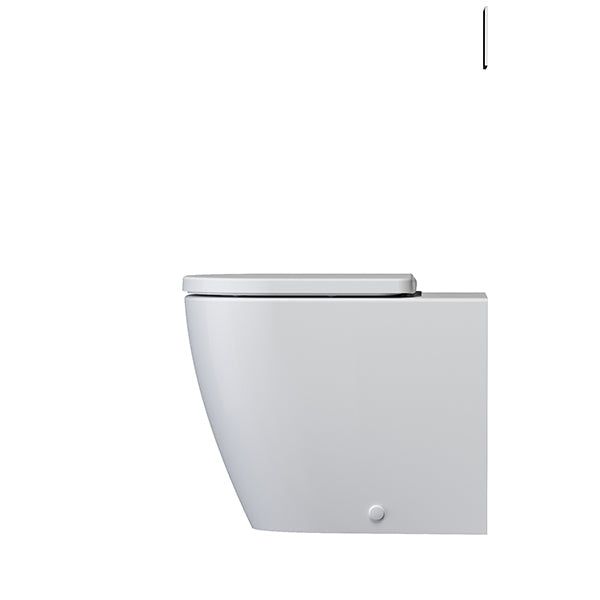 Caroma Urbane II Cleanflush Wall Faced Invisi Series II Toilet Suite 746280W - Special Order