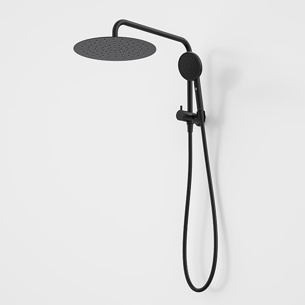 Caroma Urbane II Compact Twin Shower Matte Black 99632B3A