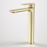 Caroma Urbane II Low Lead Tower Basin Mixer Brushed Brass 98609BB6AF - Special Order