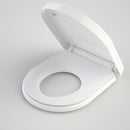 Caroma Family D Shape Toilet Seat with GermGard® 300069W - Special Order