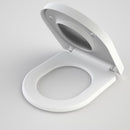 Caroma Family D Shape Toilet Seat with GermGard® 300069W - Special Order