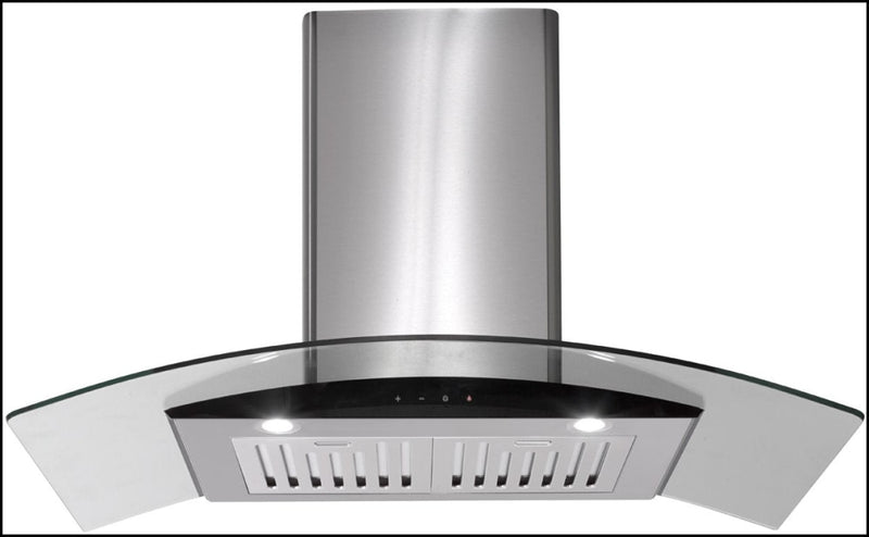 Venini V-Rgt9 90Cm Curved Glass Canopy Rangehood Rangehoods