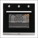 Venini Vo5S Black Glass 60Cm Electric Oven Oven