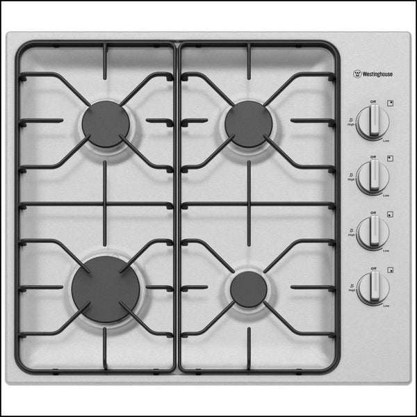 Westinghouse Whg640Sc 60Cm 4 Burner Natural Gas Cooktop - Clearance Stock