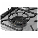 Westinghouse Whg958Sc 90Cm Stainless Steel Gas Cooktop - New Clearance Stock