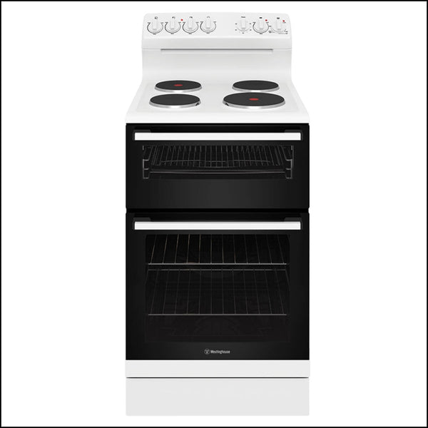 Westinghouse Wle532Wc 54Cm Freestanding Fan Forced Electric Oven/Stove - Seconds Stock Stove