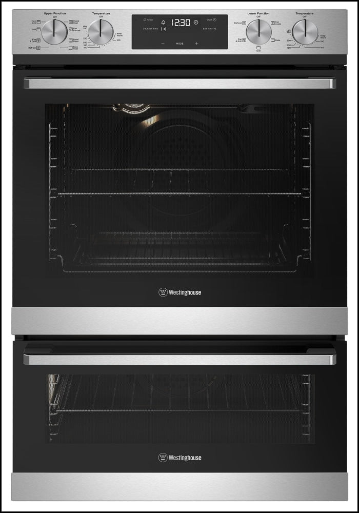 Westinghouse Wve625Sc 60Cm Electric Built-In Double Oven - Seconds Stock Duo Wall Ovens